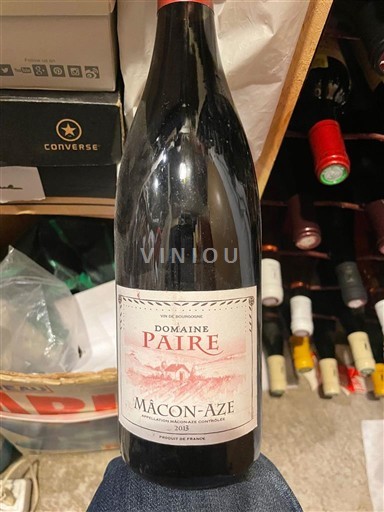 Burgundi Mâcon ja Mâcon-kylät Domaine Paire 2018