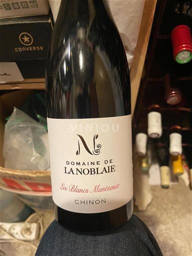 Vallée de la Loire Chinon Domaine La Noblaie Les Blancs Manteaux Non Millésimé