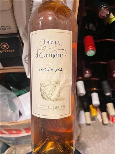 Linguadoca Muscat di Mireval Château Exindre Vent d'Anges 2014