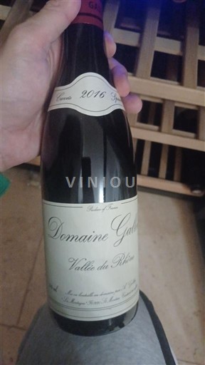 Rhônen laakso Côtes-du-rhône Domaine Galet 2016