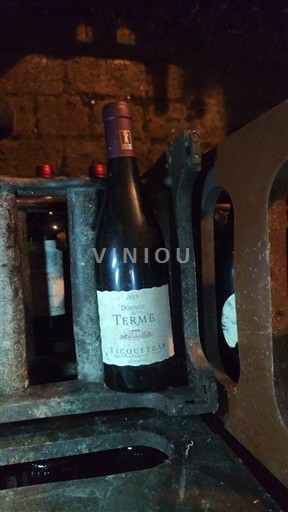 Rhônen laakso Vacqueyras Domaine Terme 2019