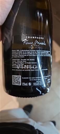 Champagne Champagner Rémy Massin Tradition - Blanc de Noirs Ohne Jahrgang