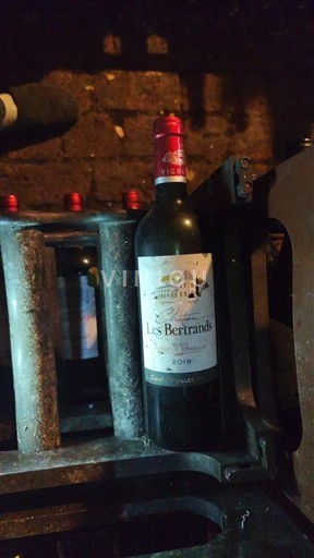 Bordeaux Blaye-Côtes-de-Bordeaux Château Les Bertrands vieille vigne 2019