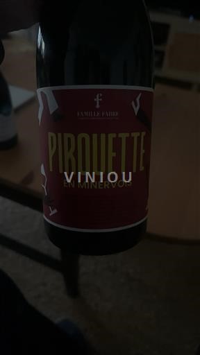Languedoc Minervois Famille Fabre Pirouette 2022