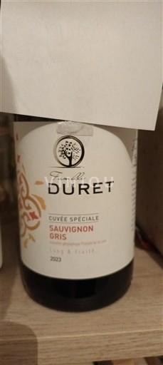 Thung lũng sông Loire Loire-Atlantique Famille Duret Spéciale Sauvignon Gris 2023