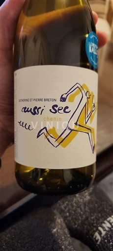 Údolí Loiry Vouvray Catherine et Pierre Breton Aussi Sec 2023