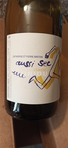 Thung lũng sông Loire Vouvray Catherine et Pierre Breton Aussi Sec 2023