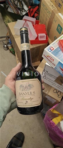 Roussillon Banyuls Rimage 1986
