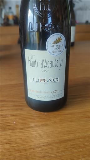 Valle del Rodano Lirac Les Hauts d'Acantalys 2024