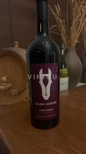 Wijnen Rouge sec Zinfandel Dark Horse 2022 VS Californische AVA's Niet gespecificeerd AVA