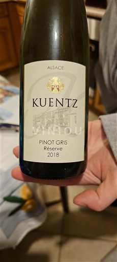 Alsacia Kuentz Réserve 2018