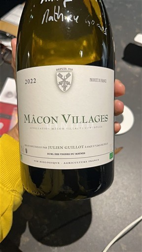 Burgundi Mâcon ja Mâcon-kylät Julien Guillot 2022