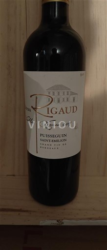 Bordeaux Puisseguin-saint-émilion Rigaud 2019