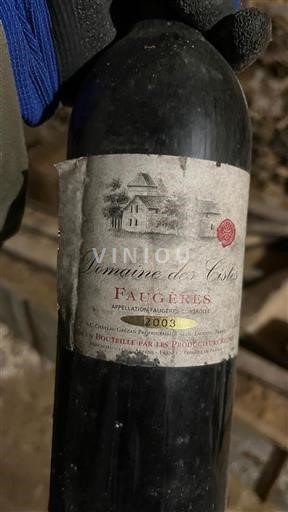 Languedoque Faugères Domaine S Costes 2003