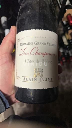 Vallée du Rhône Côtes-du-rhône Domaine Grand Veneur Les Champauvins 2016