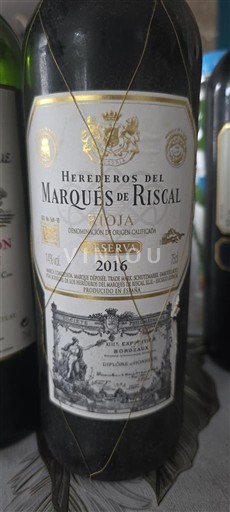 La Rioja Rioja Herederos del Marqués de Riscal Reserva 2016