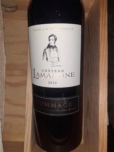 Bordeaux Ikke specificeret Château Lamartine Hommage 2019