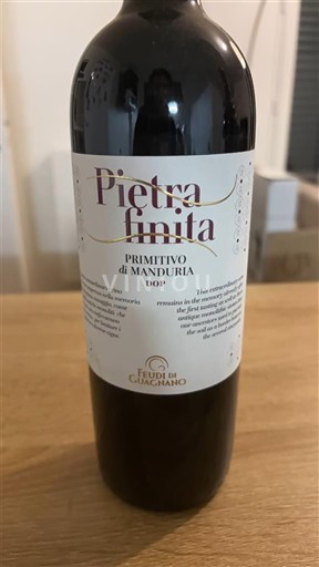 Apulien Primitivo di Manduria Cantine di Jaccarino Pietra Finita 2020