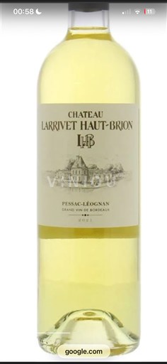 Bordeaux Pessac-Léognan Château Larrivet Haut-Brion 2021