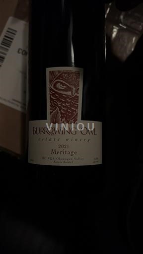 British Columbia Thung lũng Okanagan Burrowing Owl Meritage 2021