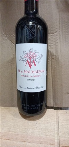 Bordeaux Moulis-en-Médoc Château Malmaison M de Malmaison 2022