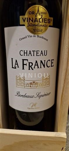 Bordeaux Bordeaux Supérieur Château La France Ohne Jahrgang