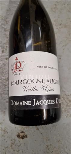 Bourgogne Bourgogne Aligoté Domaine Jacques Dury Vieilles Vignes 2021