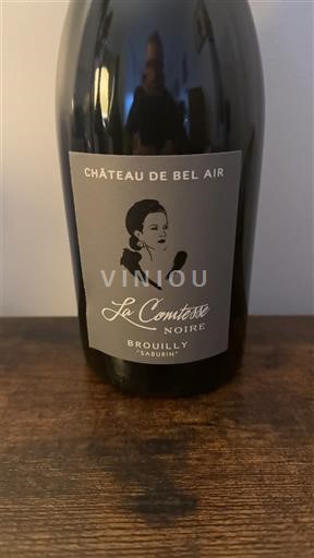 Beaujolais Brouilly Château Bel-Air La Comtesse Noire 2023