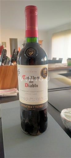 Maipo-Tal Maipo Central Concha y Toro Casillero del Diablo Reserva Cabernet Sauvignon 2020