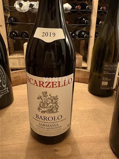 Piemonte Barolo Scarzello Sarmassa Vigna Merenda 2019