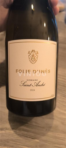 Linguadoca e Rossiglione Paese d'Oc Domaine Saint André Folie d'Inès 2024