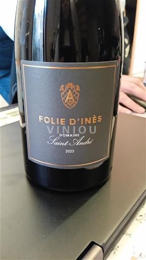 Linguadoca e Rossiglione Paese d'Oc Domaine Saint André Folie d'Inès 2023