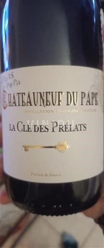 Rhônen laakso Châteauneuf-du-Pape La Clé des Prélats 2023