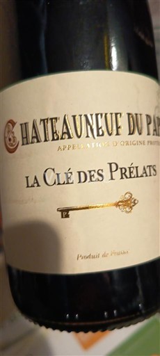 Рона долина Шатонеф-дю-Пап La Clé des Prélats 2023