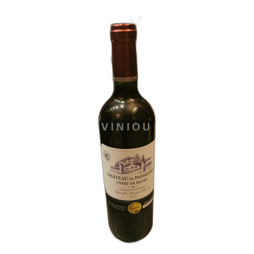 Bordéus Côtes-de-bourg Château de Passedieu 2019