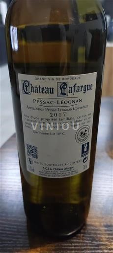 Bordeaux Pessac-Léognan Château Lafargue 2017
