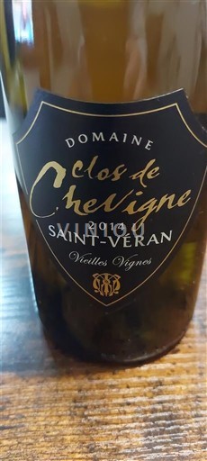 Burgundsko Saint-Véran Domaine Clos de Chevigne Vieilles Vignes 2014