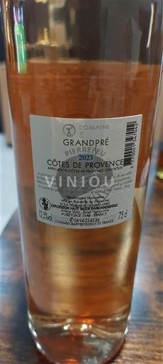 Provansa Côtes-de-Provence Domaine Grandpré Pierrefeu 2023