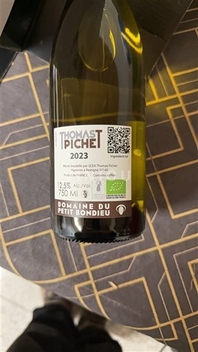 Dolina Loare Touraine Domaine Petit Bondieu Thomas Pichet 2023