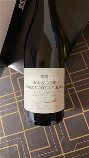 Burgundi Beaunen Ylämaat Daniel Ternault La Coutevraire 2022