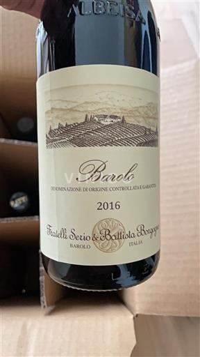 Vin Rouge sec Fratelli Serio & Battista Borgogno 2016 Italie Piémont Barolo DOC