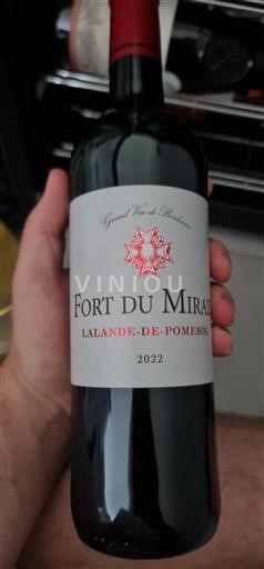 Bordeaux Lalande-de-Pomerol Fort du Miraill 2022