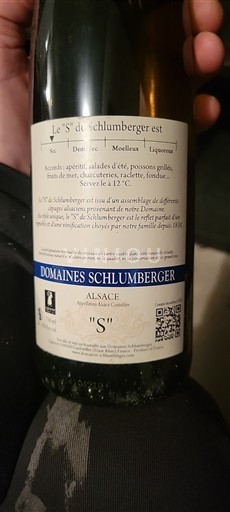 Alsace Domaine Domaines Schlumberger "S" Non-Vintage