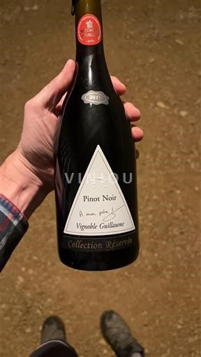 Alsace Pinot noir Vignoble Guillaume Collection Réservée 2017