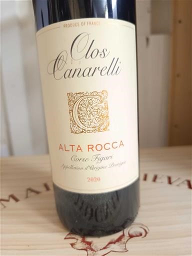 Corsica Niet gespecificeerd Clos Canarelli Alta Rocca 2020