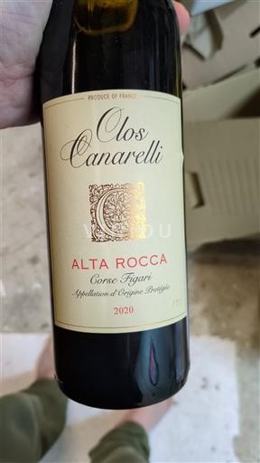 Corse Không được chỉ định Clos Canarelli Alta Rocca 2020