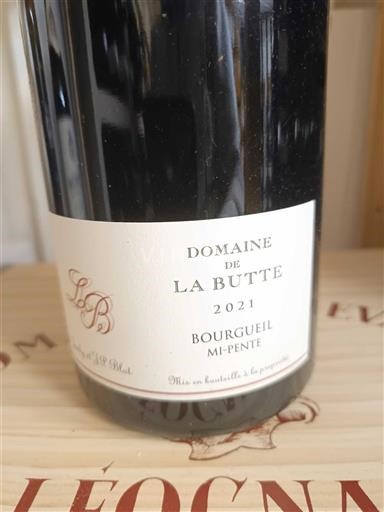 Vallée de la Loire Bourgueil Domaine La Butte Mi-Pente 2021