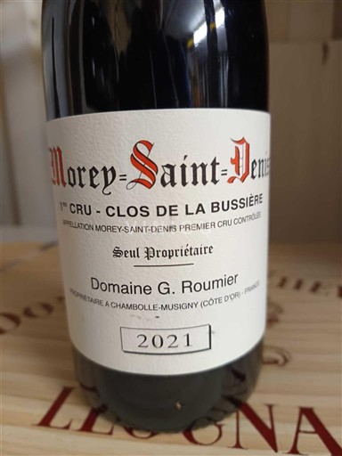 Bourgogne Morey-saint-denis Premier Cru Domaine G. Roumier Clos de la Bussière 2021