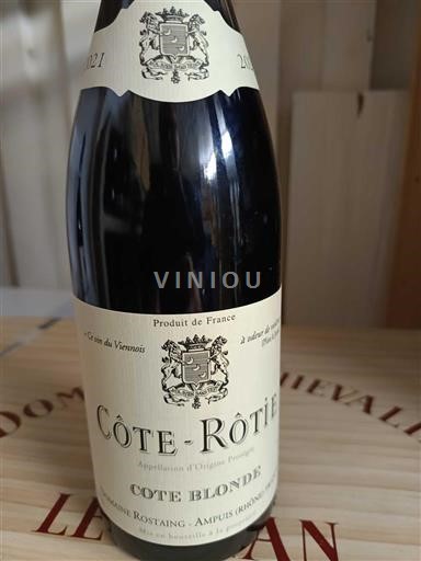 Vallée du Rhône Côte-rôtie Réné Rostaing Côte Blonde 2021