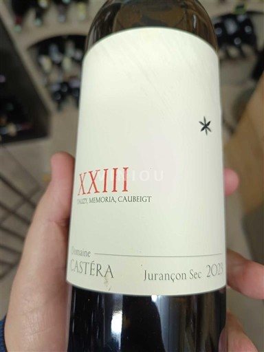 Sudoeste Jurançon Domaine Castera XXIII 2023